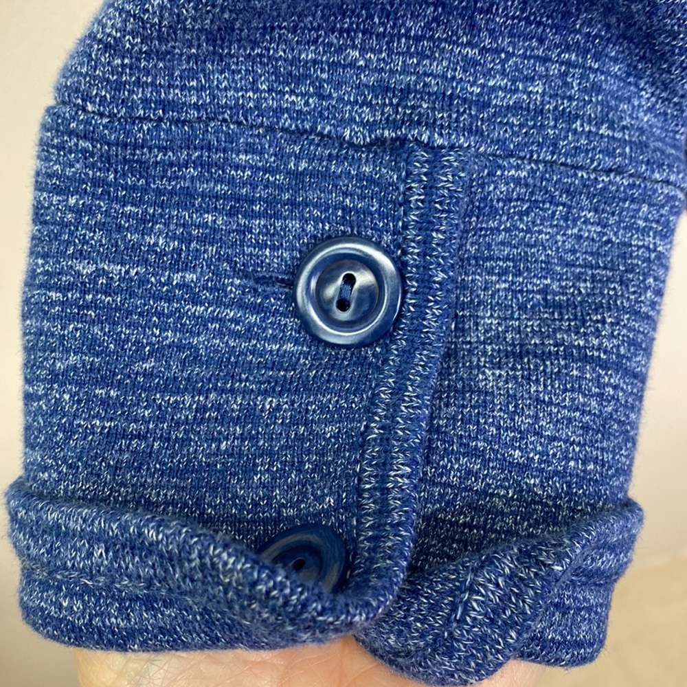 Pendleton Long Line Blue Button Down Cardigan Wit… - image 3